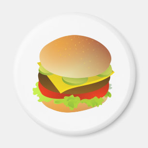 Íman cheeseburger