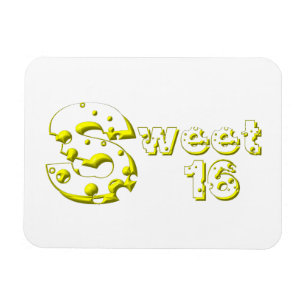Íman Cheesy Sweet 16