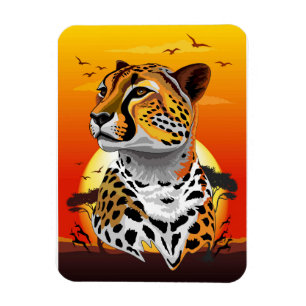 Íman Cheetah African Feline Wild Animal