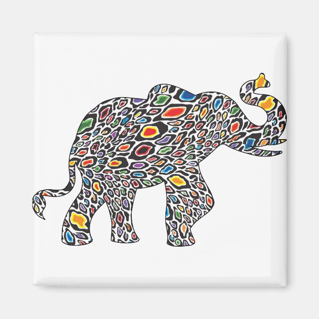 Íman Cheetah Elephant (Frente)