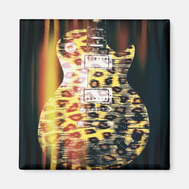 Íman Cheetah Guitar Magnet (Frente)