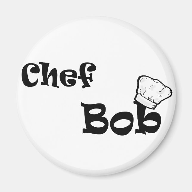 Íman Chef Bob (Frente)