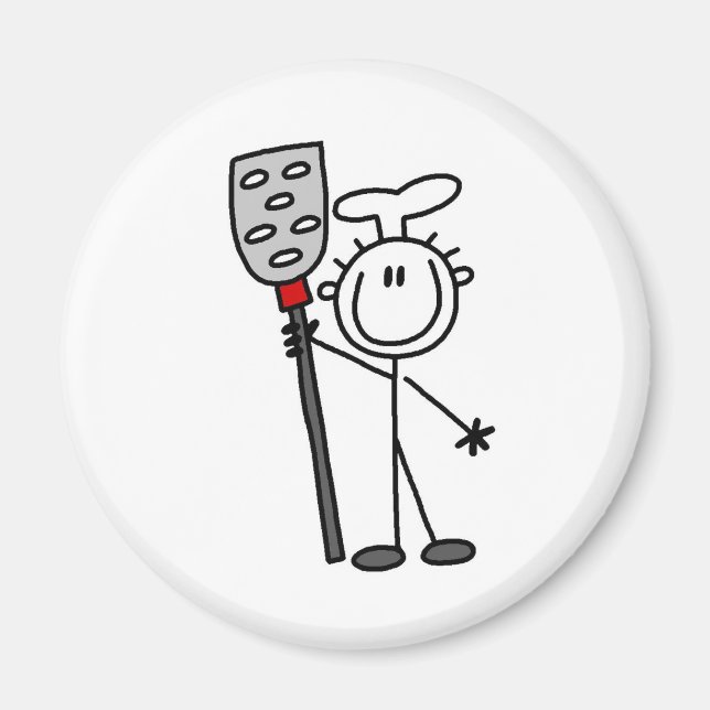 Íman Chef com espátula (Frente)