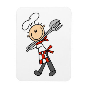 Íman Chef Com Pinças De Salada