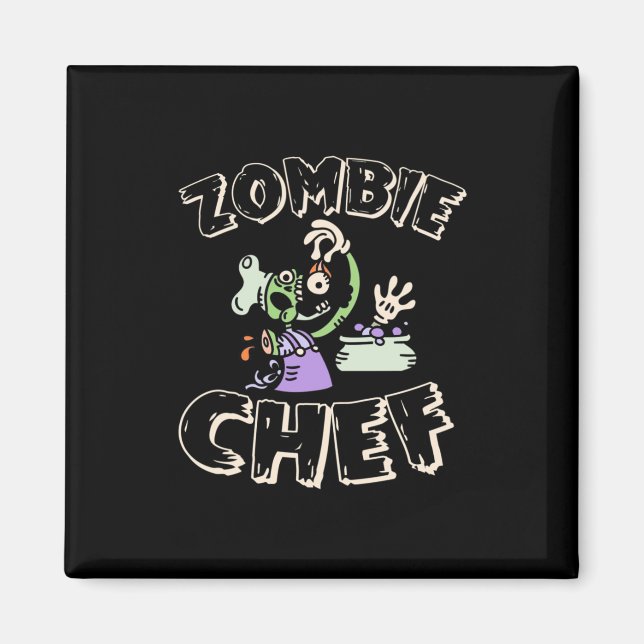 Íman Chef de Halloween (Frente)