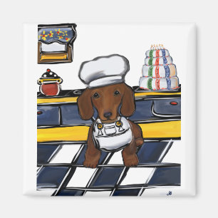 Íman Chef Doxie Vermelho