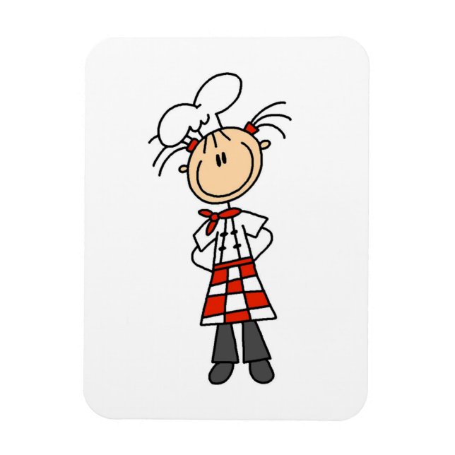 Íman Chef Feminino (Vertical)