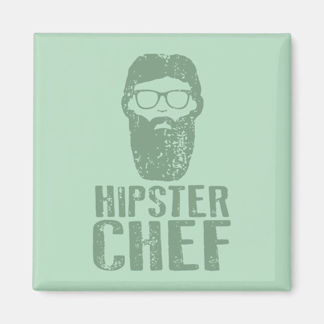 Íman Chef hipster (Frente)
