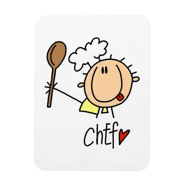 Íman Chef Masculino (Vertical)