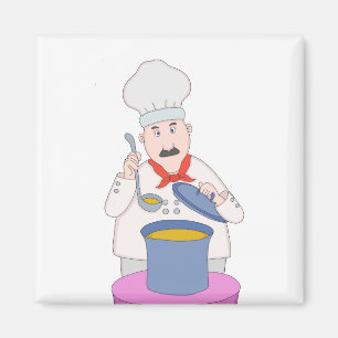 Íman Chef Mustachiado