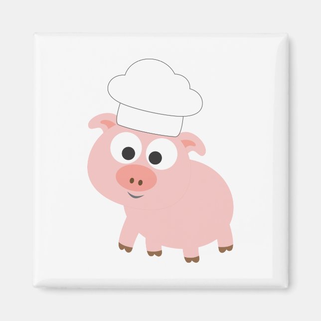 Íman Chef Pig (Frente)