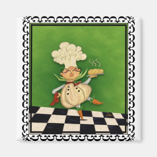 Íman Chef Whimsical (Frente)