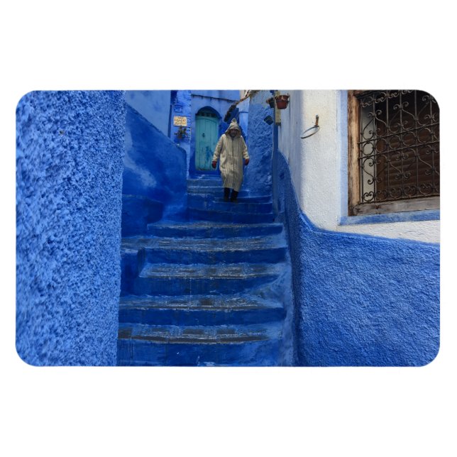 Íman Chefchaouen - a cidade azul de Marrocos (Horizontal)
