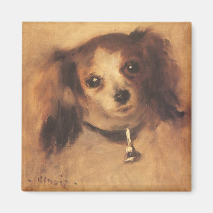 Íman Chefe de Cão de Pierre Renoir, Vintage Fine Art