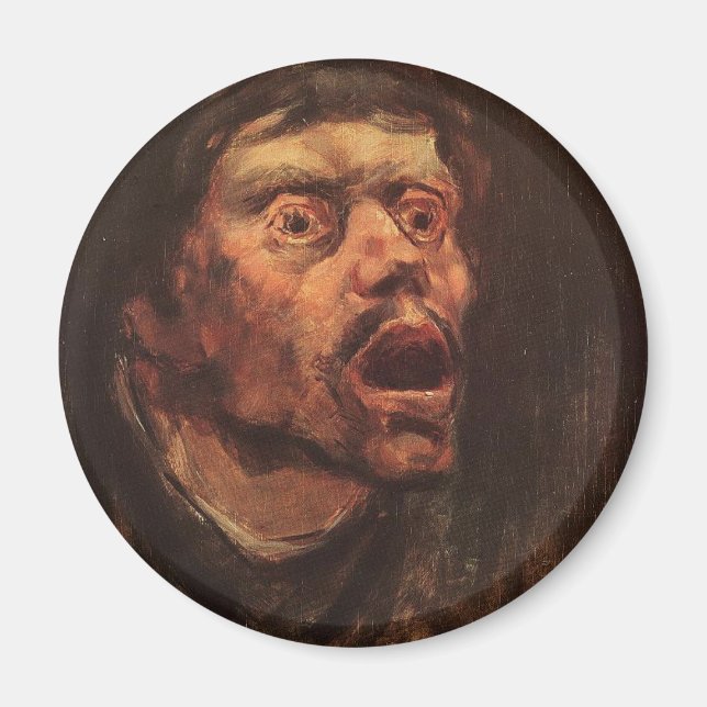 Íman Chefe de um Homem Irritado (Tristeza e Sofrimento) (Frente)