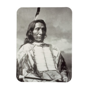 Íman Chefe vermelho da nuvem (1822-1909) 1880 (foto de