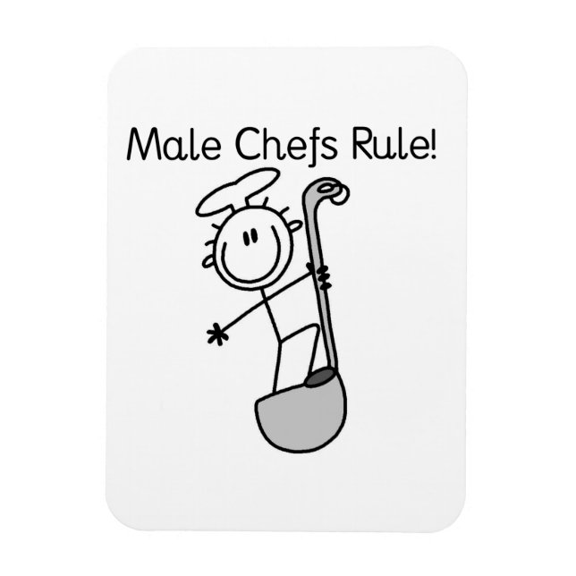 Íman Chefes Homens Mandam (Vertical)