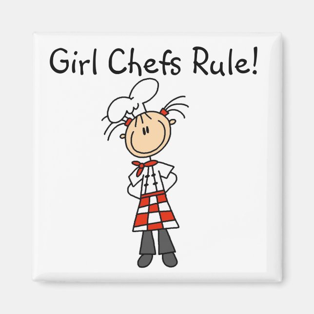 Íman Chefes Meninas Mandam (Frente)