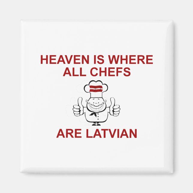 Íman Chefs da Letónia (Frente)