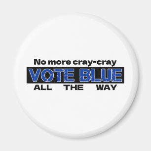 Íman Chega De Cray Cray Votar Azul Todo O Caminho
