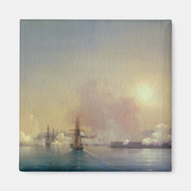 Íman Chegada a Sebastopol Bay, 1852 (Frente)