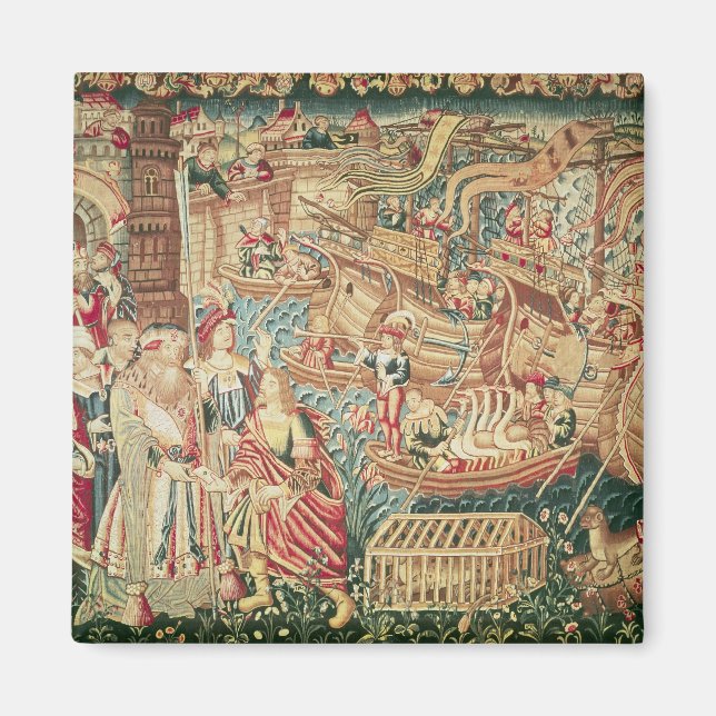 Íman Chegada de Vasco da Gama em Calcutá (Frente)