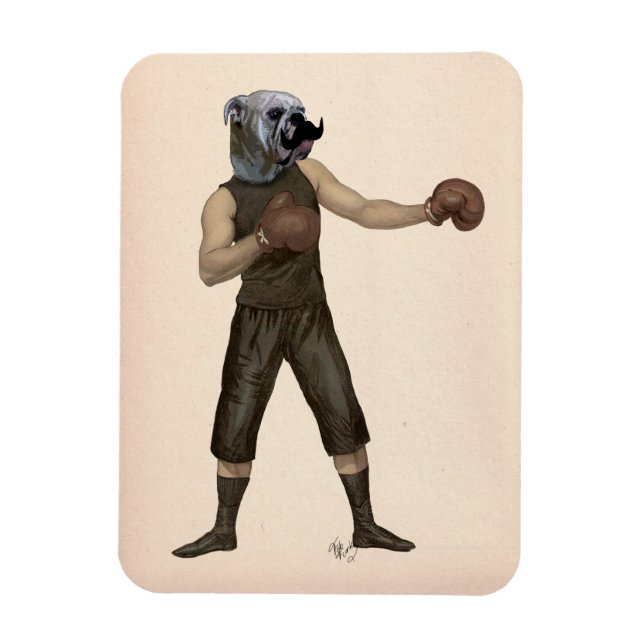 Íman Cheio Bulldog de Boxing 2 (Vertical)