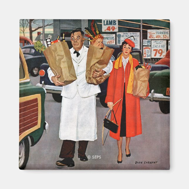 Íman Cheio do saco de problemas (Frente)