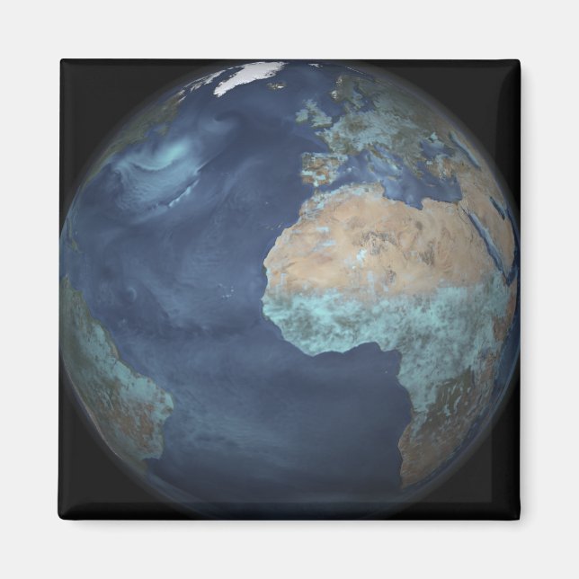 Íman Cheio Terra mostrando evaporação (Frente)