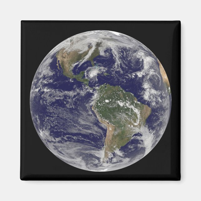 Íman Cheio Terra mostrando o furacão Paloma (Frente)