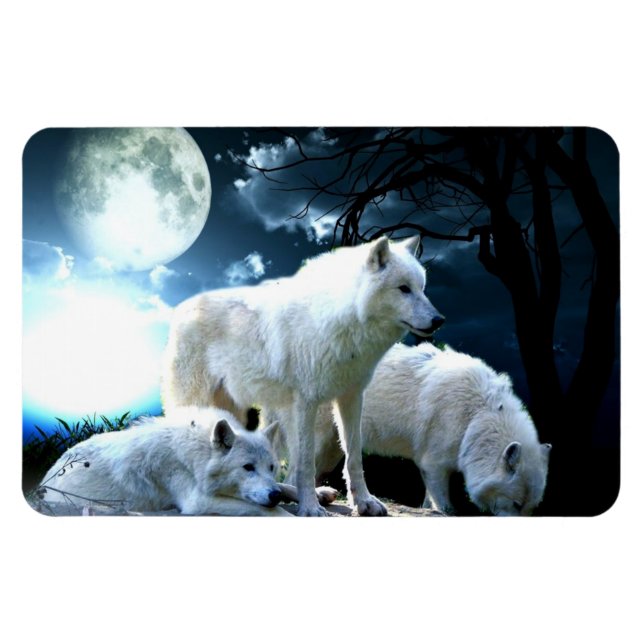 Íman Cheio Wolf Moon (Horizontal)