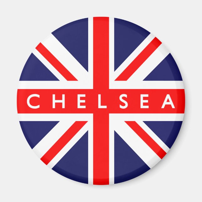 Íman Chelsea UK Flag (Frente)