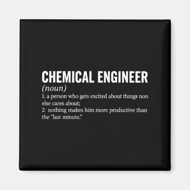 Íman Chemical Engineer Profession Definition Engineerin (Frente)