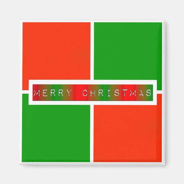 Íman Cheque de Natal (Frente)