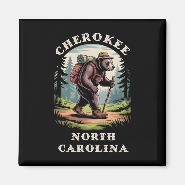 Íman Cherokee Carolina do Norte  (Frente)