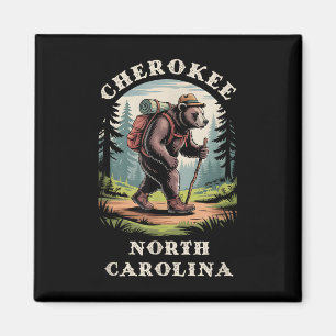 Íman Cherokee, Carolina do Norte Nc Blue Ridge Caminhad