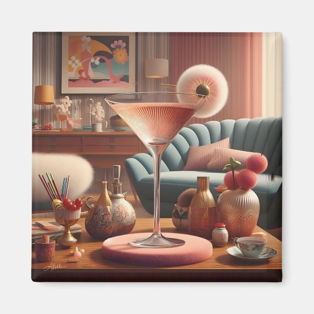 Íman Cherry Blossom Martini (Frente)