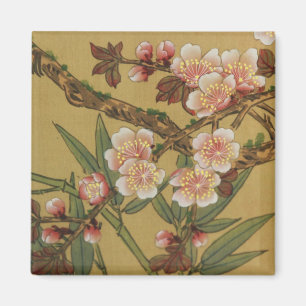 Íman Cherry Blossoms Impressão de Arte Asiática