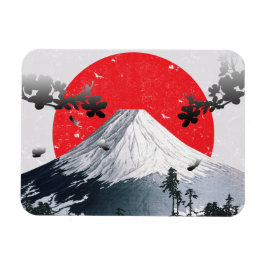 Íman Cherry Blossoms Monte Fuji Japão