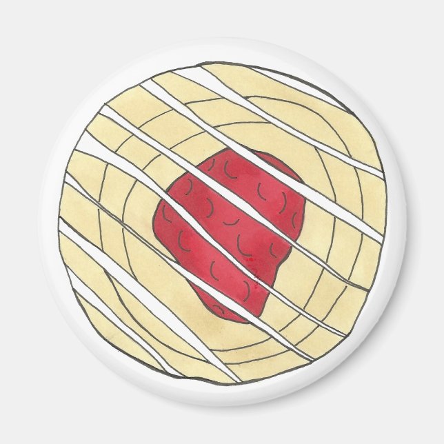 Íman Cherry Danish Viennoiserie Paery Chef Bakery (Frente)