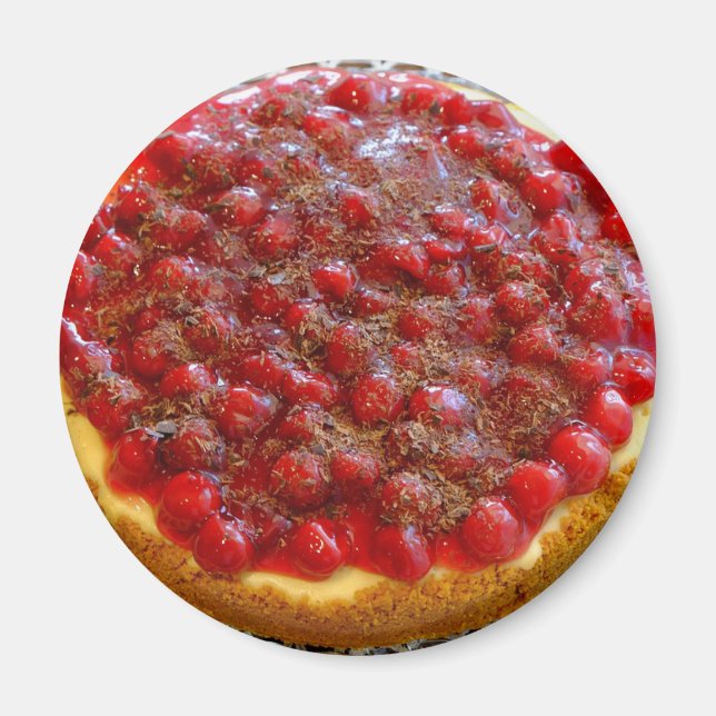 Íman Cherry Graham Cheesecake Magnet (Frente)