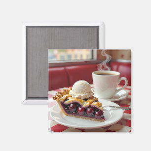 Íman Cherry Pie, Vanilla Sorvete e café
