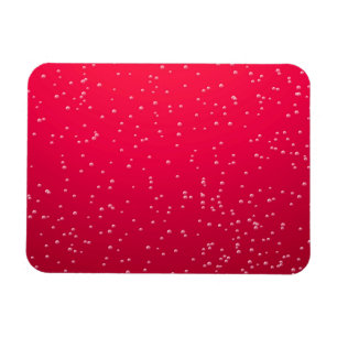 Íman Cherry Soda com pequenas bolhas em segundo plano