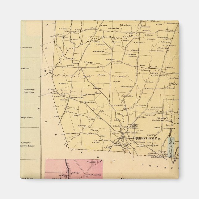 Íman Cherrytree Township (Frente)