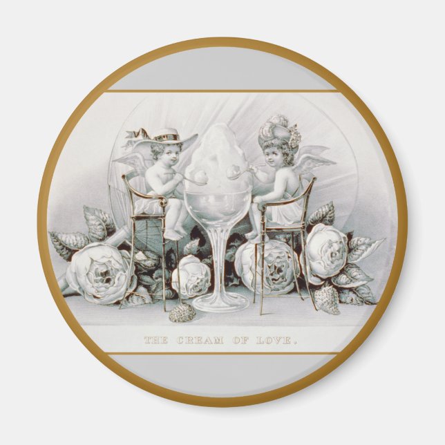 Íman Cherubs & Sorvete - Magnet nº 2 (Frente)