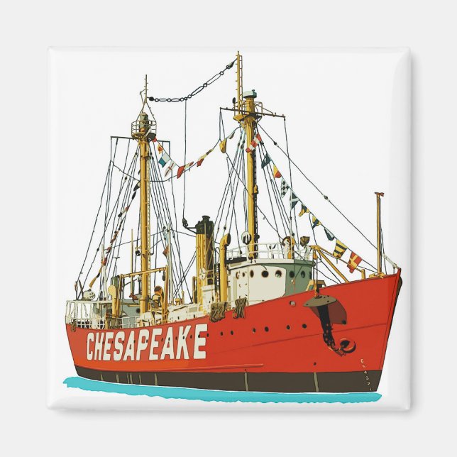 Íman Chesapeake Lightship (Frente)