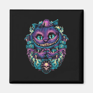 Íman Cheshire Cat Shirt Alice No País Das Maravilhas