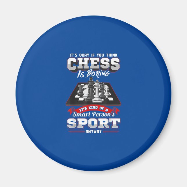 Íman Chess Funny cita Ditos Humorísticos (Frente)