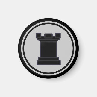 Íman Chess Piece Black Rook