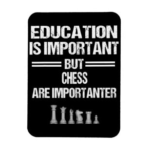 Íman Chess Piece Education Humor Sarcastic Funny Cristo